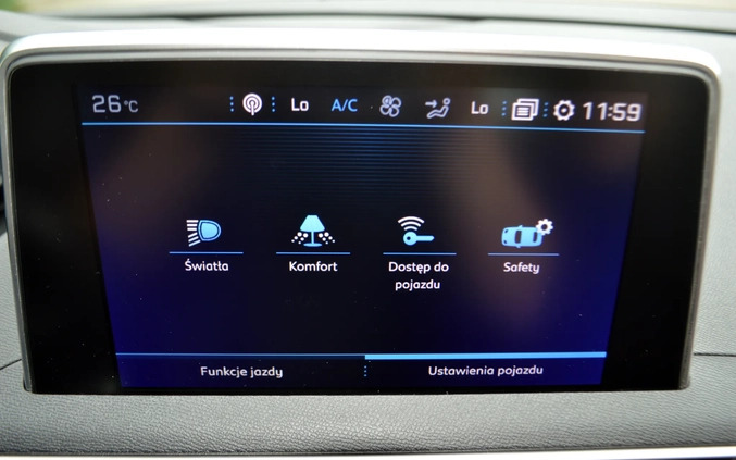 Peugeot 3008 cena 67900 przebieg: 181000, rok produkcji 2017 z Wieleń małe 529